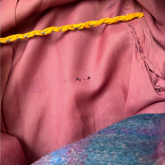 Vintage Plaid Wool Blazer - Picture 2 of 7